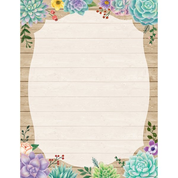 Teacher Created Resources Rustic Bloom Blank Chart TCR7971